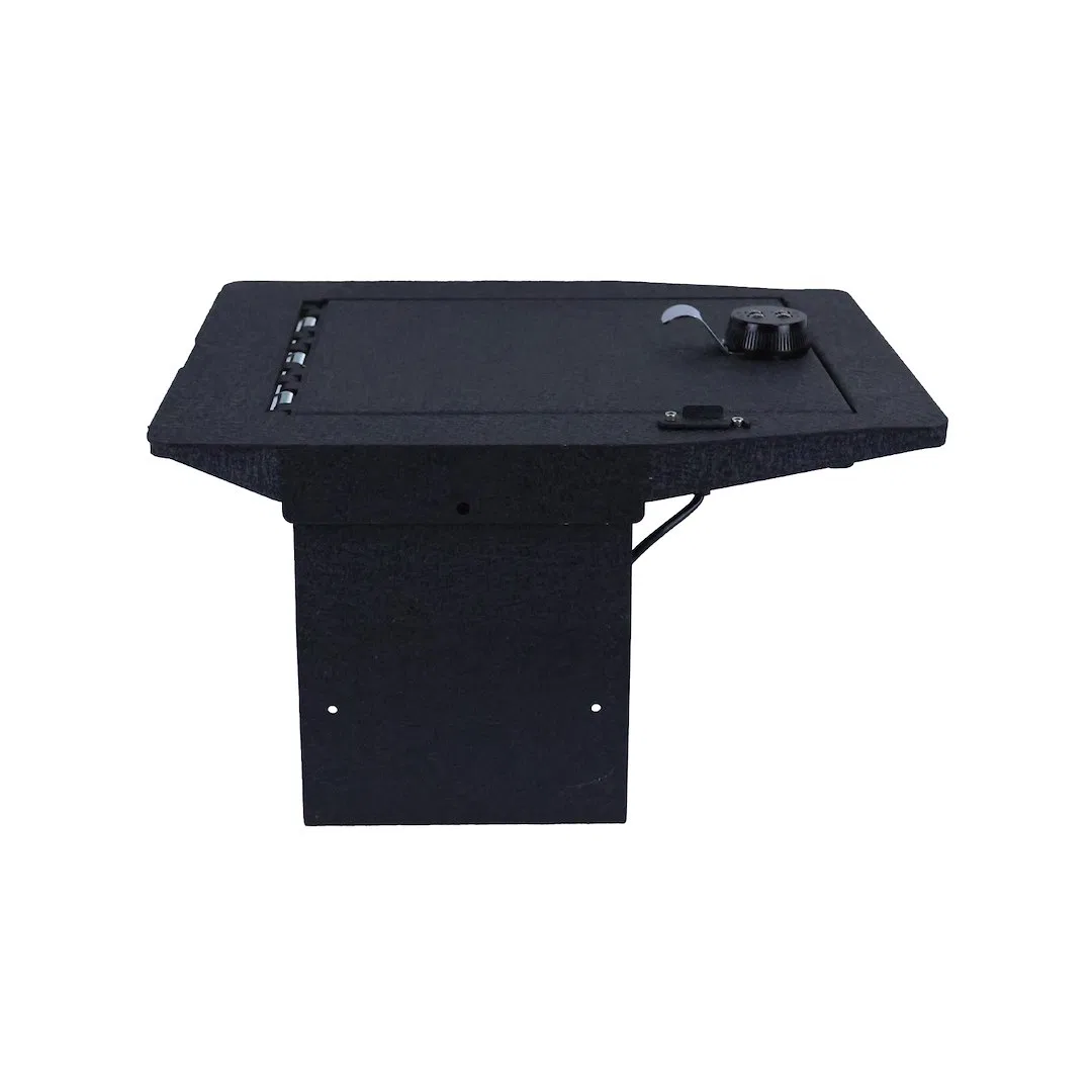 ASFF06 – BLACK HORSE Console Security Insert, With 4 Digit Combination Lock Powder Coat Black Steel - view 3